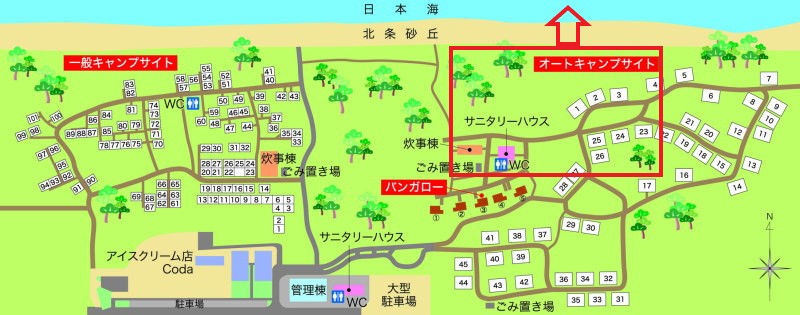 北条オートキャンプ場-auto-Map